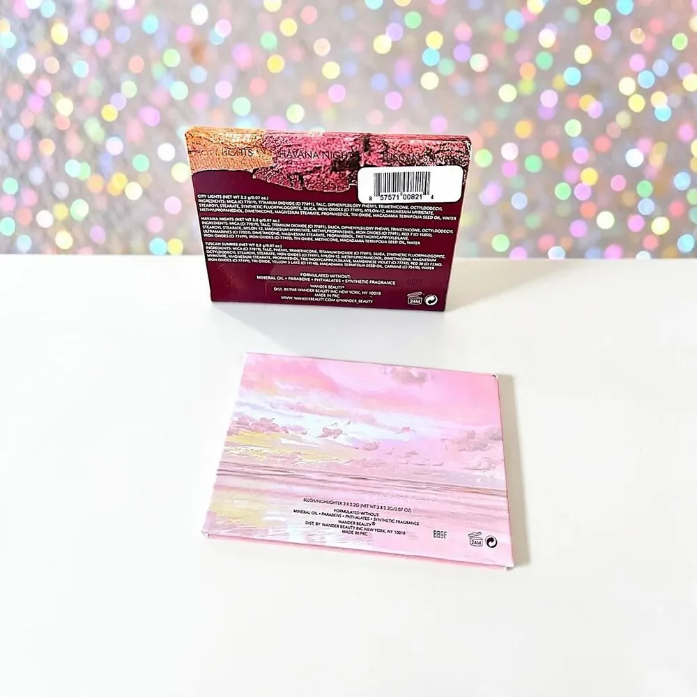 Wander Beauty Wanderess Dusk to Dawn Blush and Highlighter Palette NIB